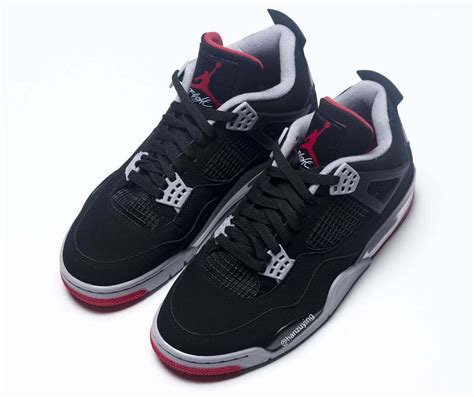 nike jordan 4 schwarz rot|jordan 4s for sale.